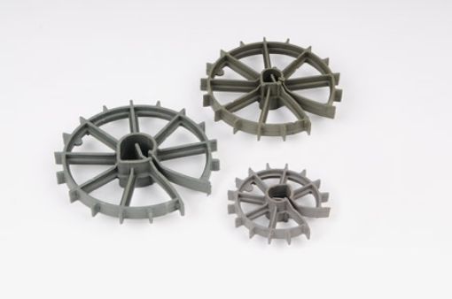 CSS77-00001 - 20mm Cover Plastic Wheel Spacers 4-12mm bar (1000 per bag)
