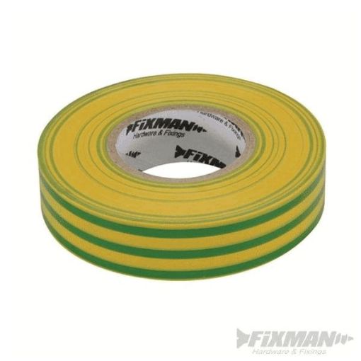 Picture of Insulation Tape 19mm x 33m Green Yellow