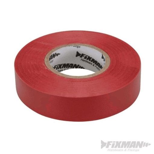 Picture of Insulation Tape 19mm x 33m Red (Fixman)