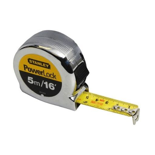 Picture of Stanley Tools       PowerLock® Classic Pocket Tape 5m/16ft (Width 19mm)