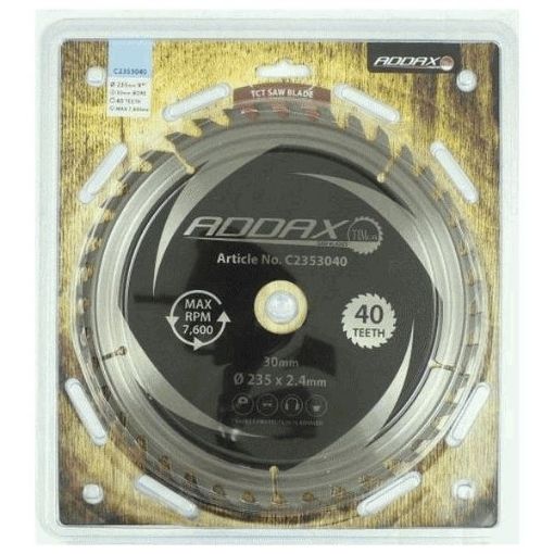 Picture of TCT Circular Saw Blade 235 x 30 x 40T