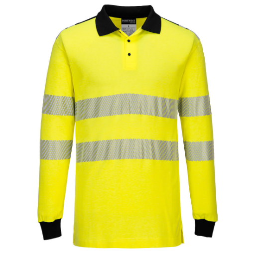 Picture of PW3 Flame Resistant Hi-Vis Polo Shirt