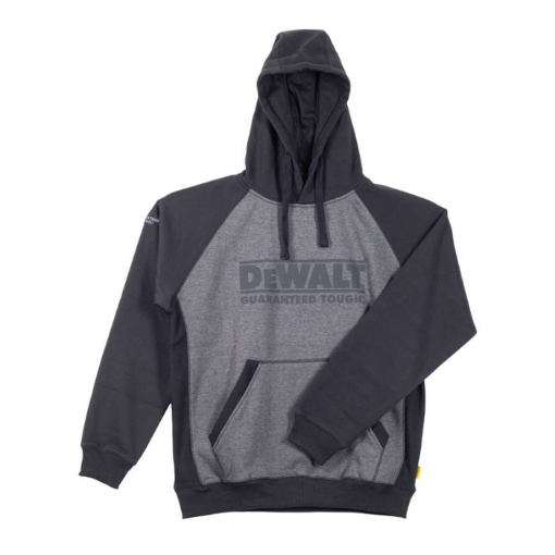 Picture of DeWalt Grey Marl/Black Hooded Sweatshirt