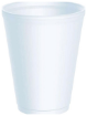 CSS80-00001 - Dart 7oz White Polystyrene Cups Box 1000