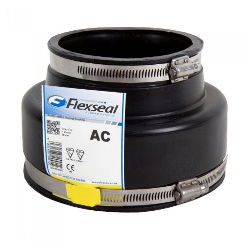 Picture of Fernco Drainage Rubber Adaptor Coupling AC1924 ( 170 x192mm / 144 x 160mm ) 