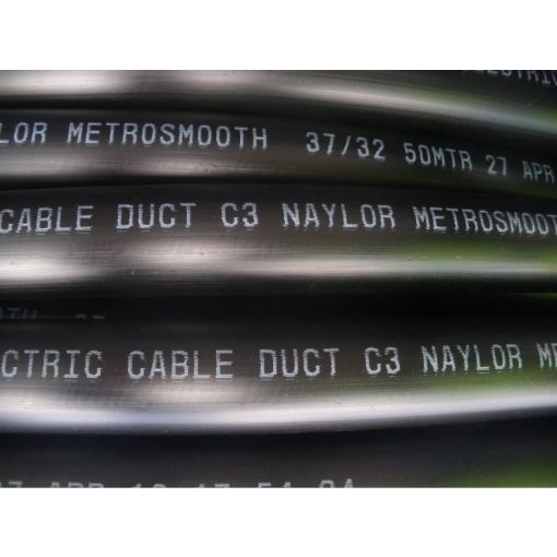 Picture of SWDu 37/32mm x 25m METROSMOOTH BLACK ELECTRIC CABLE DUCT