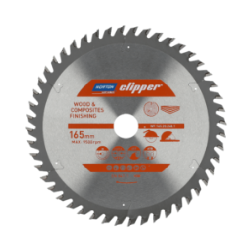 Picture of TCT Wood Finishing 165x2.6/1.6x20 Z48    Circular Saw Blade
