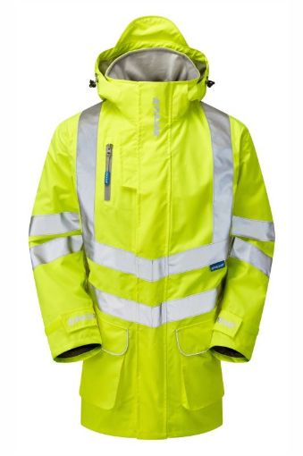 Picture of PULSAR Unlined Storm Coat-Yellow-M