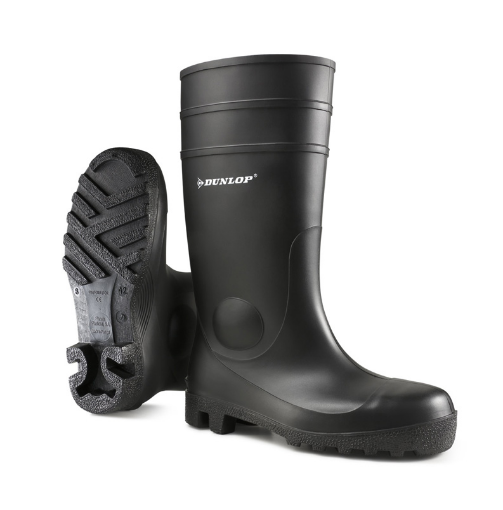 Picture of Dunlop Protomaster Full Safety Wellingtons Black