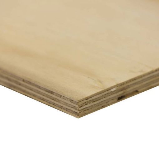 18mm x 1220 x 2440mm Pine faced Plywood Strcutural CU-COC-826730 FSC MIX 70% (PINE) 