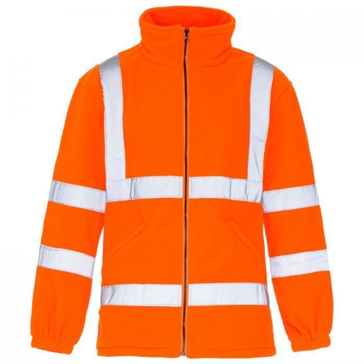 Picture of Hi Vis Micro Fleece Orange Jacket
