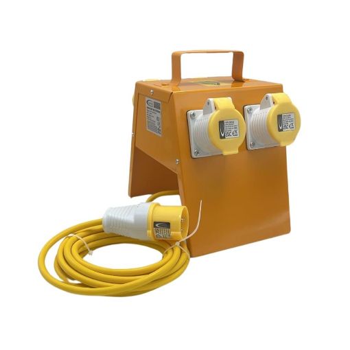 Picture of 110v Classic 4 Way Power Splitter Distribution Unit - 16A 