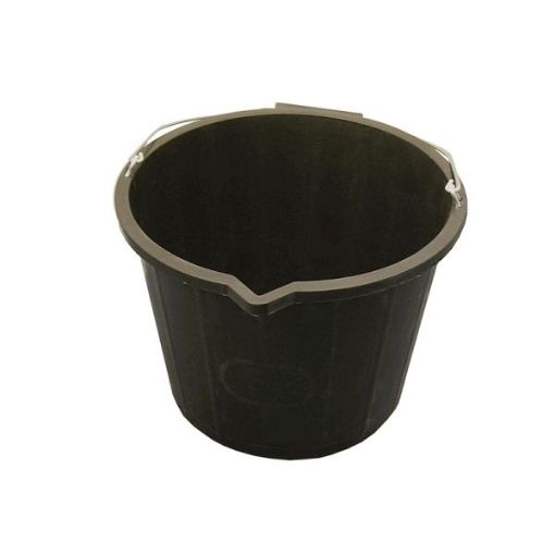 Picture of 14 Litre Black Bucket -  Faithfull