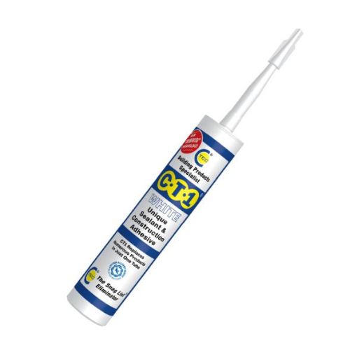 Picture of CT1 Sealant & Adhesive White 290ml Cartridge 