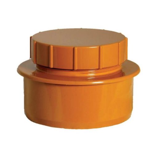 Picture of Floplast 110mm  Screwed Access  Cap D292