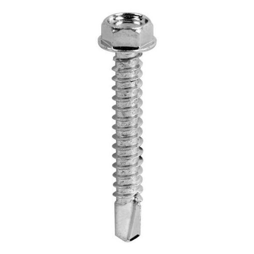 Picture of Hex Head S/Drill Screw - BZP 12 x 3/4 500 PCS
