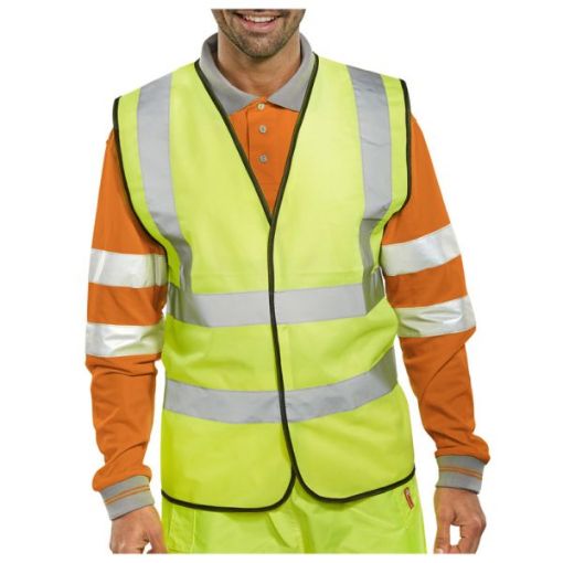 Picture of Hi-Viz Yellow Vests Size: XL