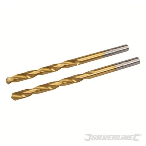 Picture of HSS Titanium-Coated Drill Bits 2pk 5.0mm