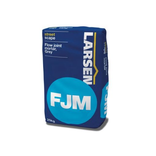 Picture of Larsen Streetscape FJM Mid-Grey 25Kg Rapid Set Flowable Grout Standard BS7533
