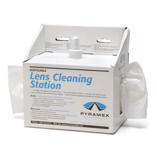 Picture of Lens Cleaning Stations - 600 Tissues 8 oz Solution