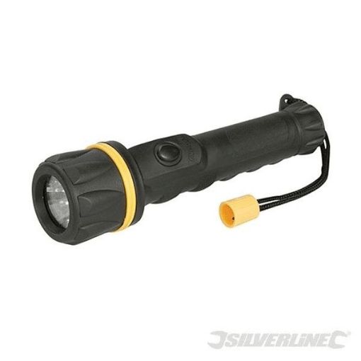 Picture of Rubber Torch 2 x AA