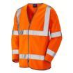 Picture of SHIRWELL Class 3 Sleeved Waistcoat Orange 3XL