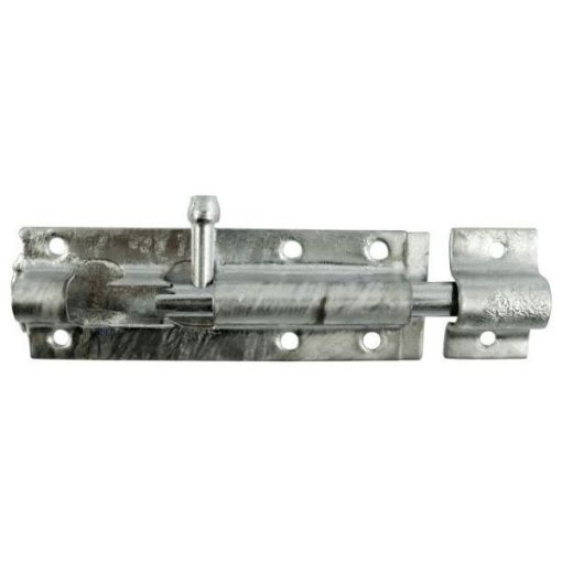 Picture of Straight Tower Bolt Galv 6" 