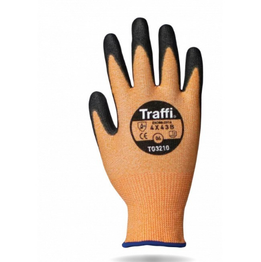 Picture of TraffiGlove TG3210 Lightweight PU Palm Coated Glove – Cut B
