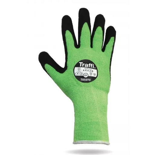 Picture of TraffiGlove TG5070 Thermal X-Dura Latex Palm Coated Glove – Cut D