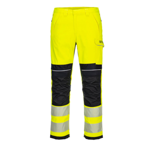 Picture of FR Hi-Vis Work Trousers - Yellow/Black