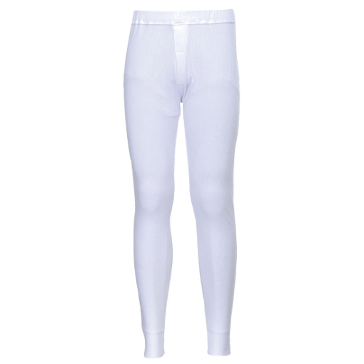 Picture of B121 Thermal Trousers White     