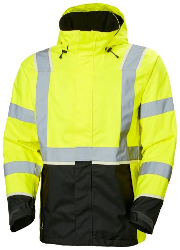 Picture of Uc-Me Shell Jacket - 369 Hi Vis Yellow/Ebony