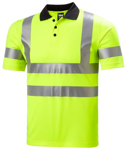 Picture of Helly Hansen Addvis Polo Shirt Yellow - 79091