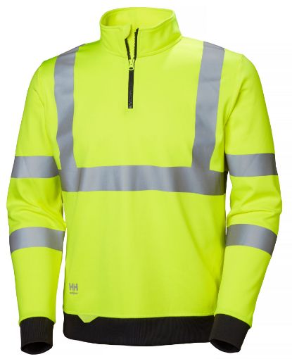 Picture of Helly Hansen Addvis Half Zip Sweatshirt Yellow - 79096