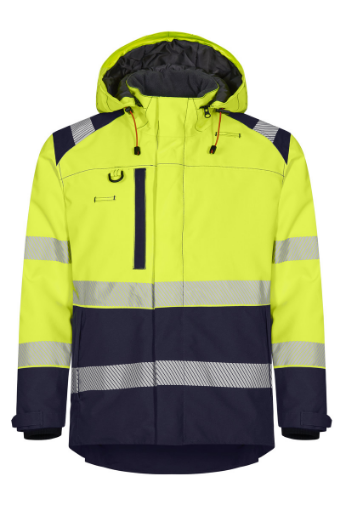 Hi-Vis-Safety-Winter-Jacket-Yellow-and-Navy