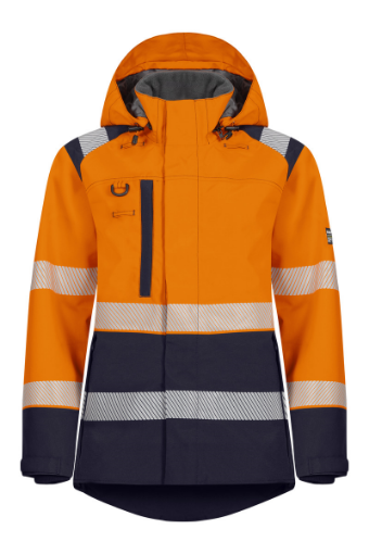 Hi-Vis-Ladies-Winter-Workwear-Jacket-Orange/Navy