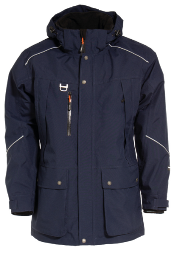 Black-functional-parka-with-hood-navy-colour