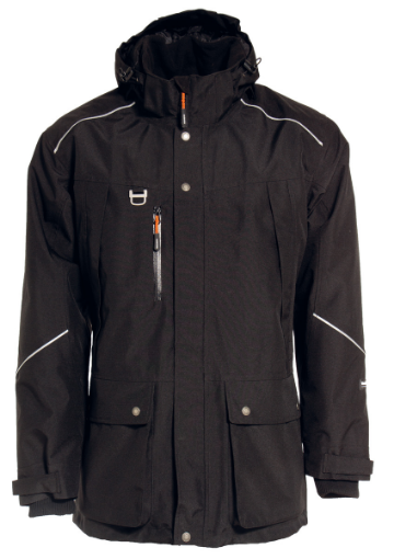Black-functional-parka-with-hood-black-colour