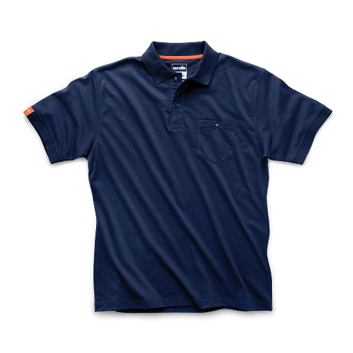 Picture of Scruffs Eco Worker Polo - Navy