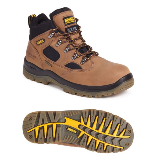 DeWalt Challenger Brown Waterproof Safety Hiker