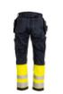 Yellow/navy-work-pants-featuring-reflective-stripes-for-safety