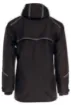 Black-parka-with-detachable-fleece-lining-and-hood