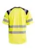 High-visible-safety-T-shirt-Yellow-and-navy-colour