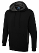 Uneek-Two-Tone-Hooded-Sweatshirt