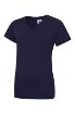 Uneek-Ladies-Classic-V-Neck-T-Shirt