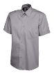 Uneek-Mens-Pinpoint-Oxford-Half-Sleeve-Shirt 