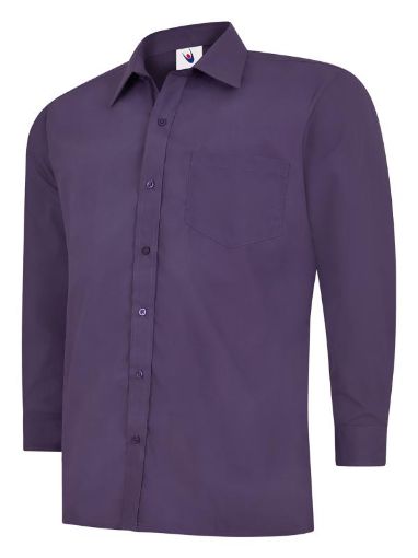 Uneek-Mens-Poplin-Full-Sleeve-Shirt