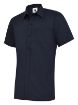 Uneek-Mens-Poplin-Half-Sleeve-Shirt