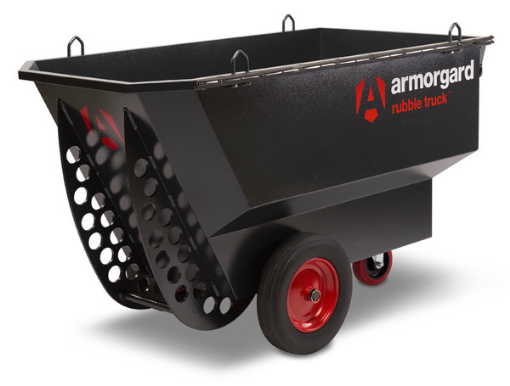 Picture of Armorgard Rubble Truck, heavy-duty multi-purpose material and waste truck 760x1460x855 - RT400