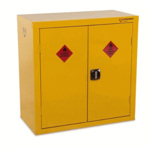 Picture of Armorgard Hazardous Floor Cupboard 900x465x900 c/w 1 Shelf - HFC3